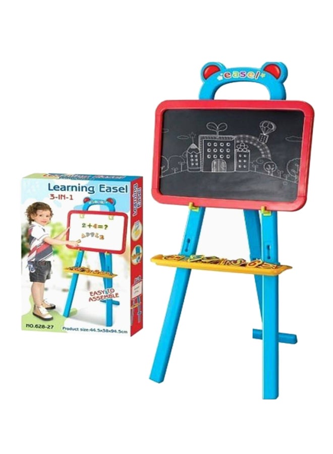 3-In-1 Bastand Blackboard Multicolour