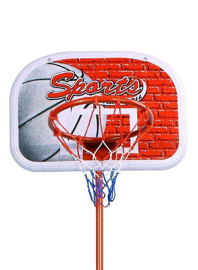 Adjustable Basketball With Goal Hoop Stand  - Image 1