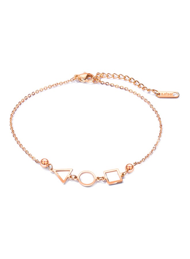 Rose Gold Plated Anklet  - Image 1