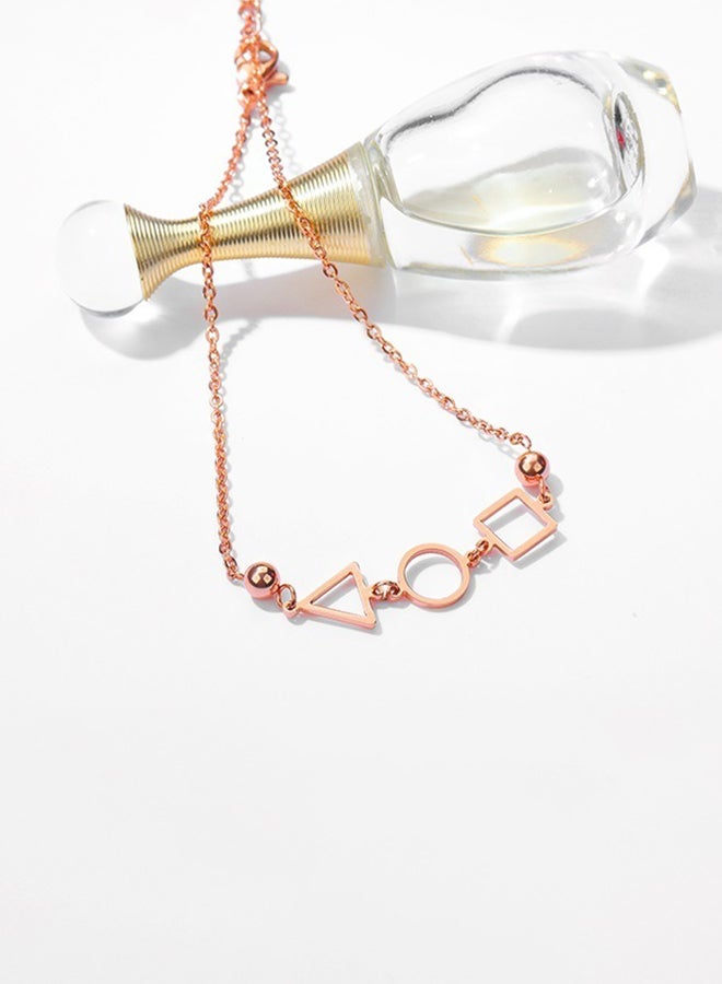 Rose Gold Plated Anklet  - Image 2