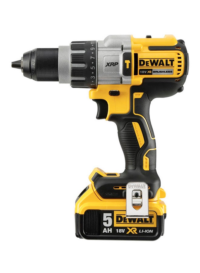 DEWALT Brushless Compact Drill Driver With Led Flashlight Functionality Black/Yellow