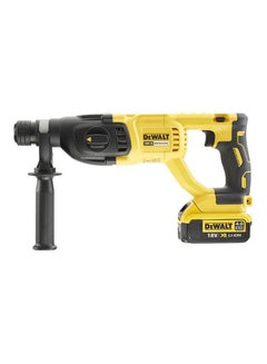 DEWALT DeWalt 18V 26mm Brushless SDS+ Hammer, Yellow/Black, DCH133M1-GB, 3 Year Warranty Black/Yellow 