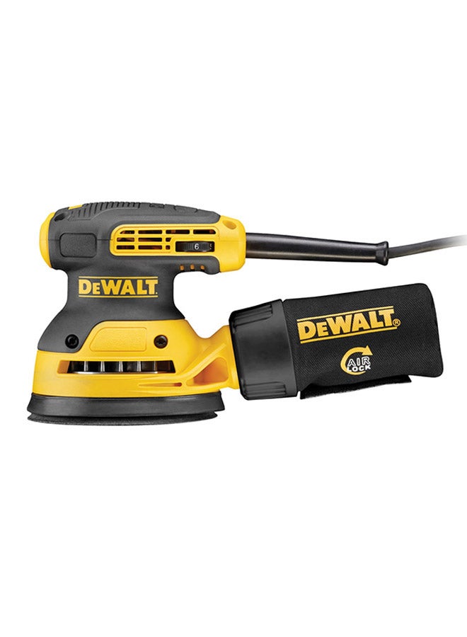 DEWALT - Random Orbit Palm Grip Sander Black/Yellow - Image 1
