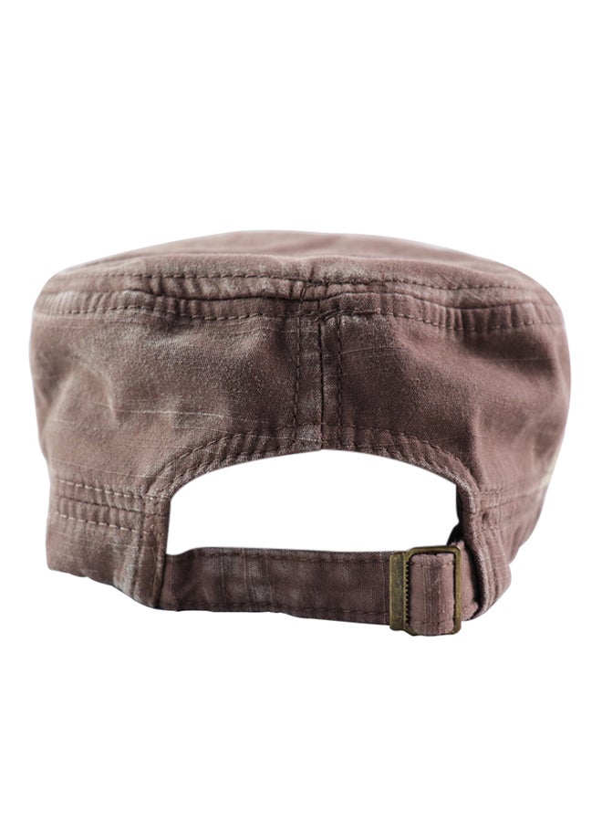 Vintage Army Cap Light brown - Image 2