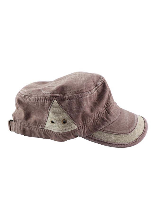 Vintage Army Cap Light brown - Image 3