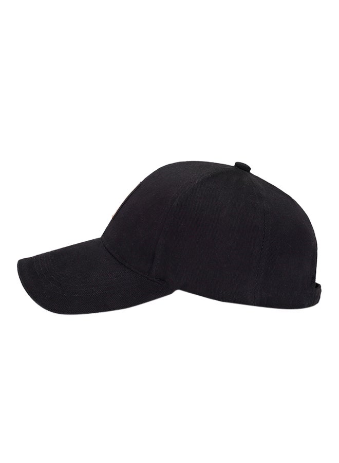 Generic Solid Baseball Cap Black  - Image 4