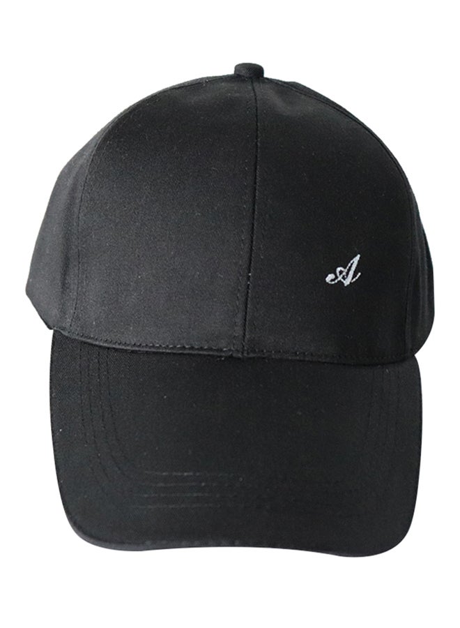 Solid Baseball Cap Black - Image 1