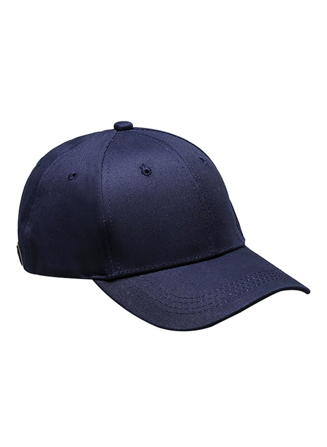 Generic Cotton Solid Baseball Cap Blue  - Image 2