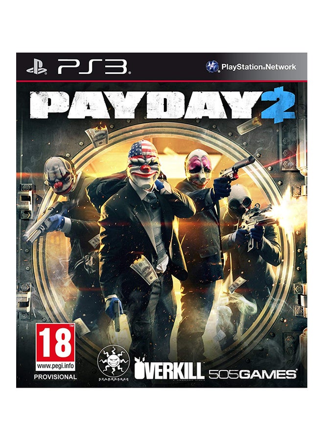 505 Games Payday 2 (Intl Version) - Action & Shooter - PlayStation 3 (PS3)