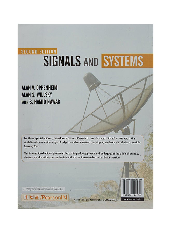 Signals And Systems Paperback English by Alan V. Oppenheim - 2016  - Image 2