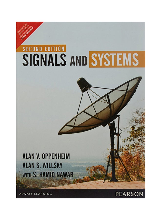 Signals And Systems Paperback English by Alan V. Oppenheim - 2016  - Image 1