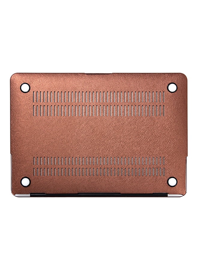 غطاء حماية لجهاز أبل ماك بوك إير مقاس 13.3 بوصة بني - Image 2