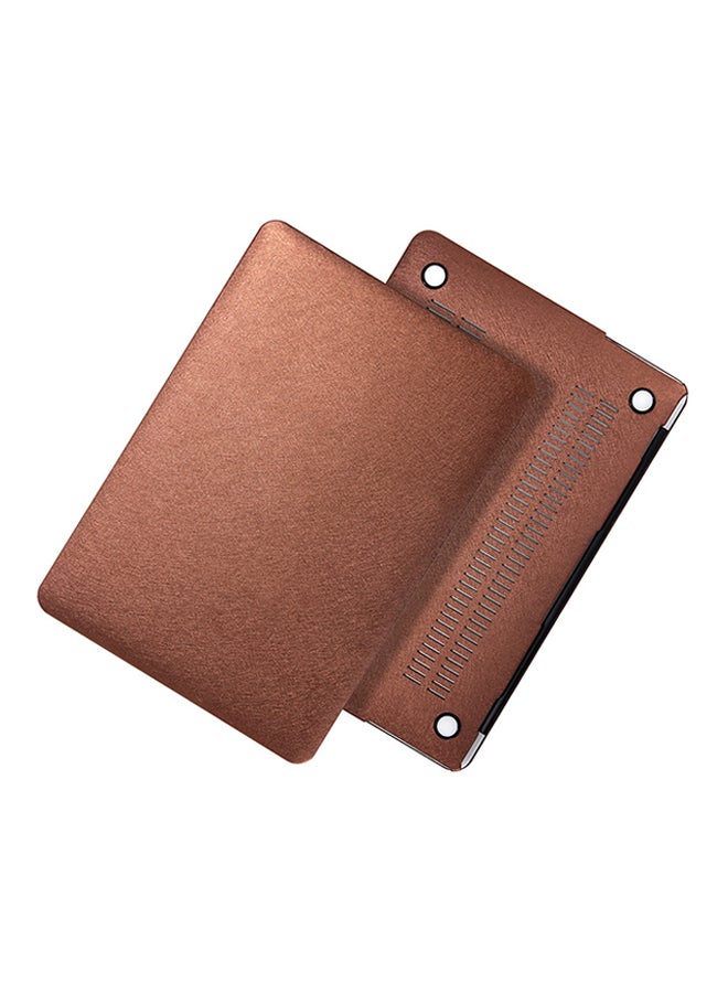 غطاء حماية لجهاز أبل ماك بوك إير مقاس 13.3 بوصة بني - Image 3