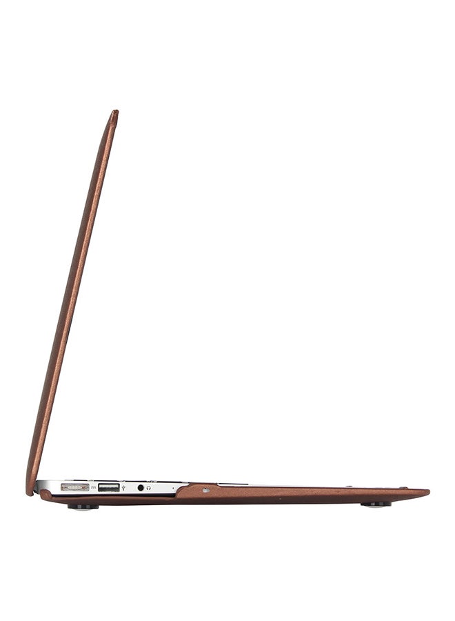 Protective Cover For Apple MacBook New Pro 13.3 Inch Brown - Image 4