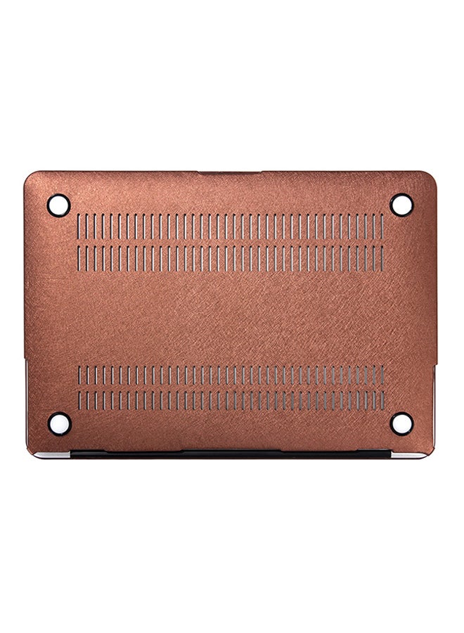 Protective Cover For Apple MacBook New Pro 13.3 Inch Brown - Image 2