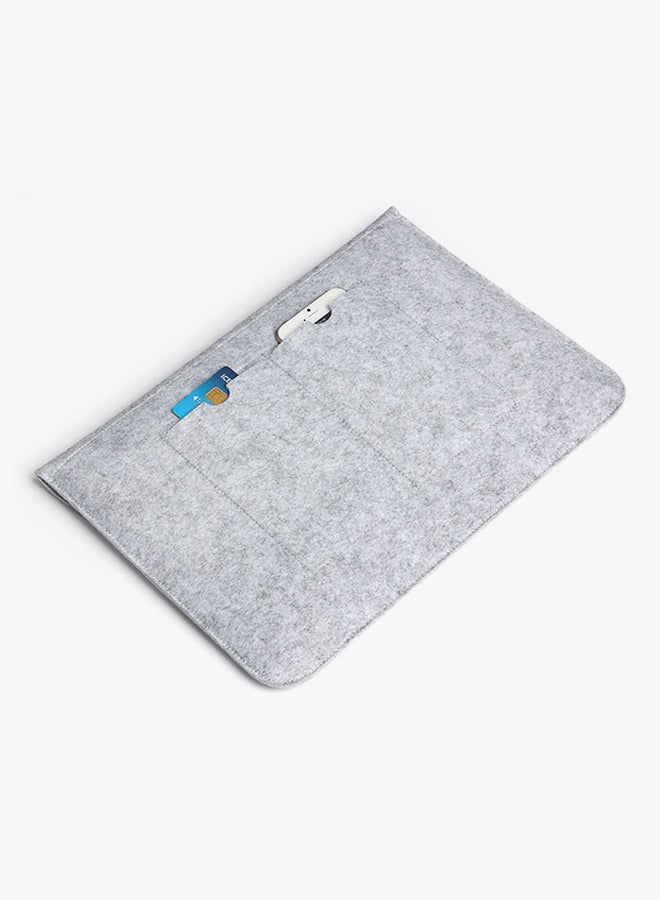 Protective Sleeve For Apple MacBook 15.4 Inch Light Grey  - Image 2