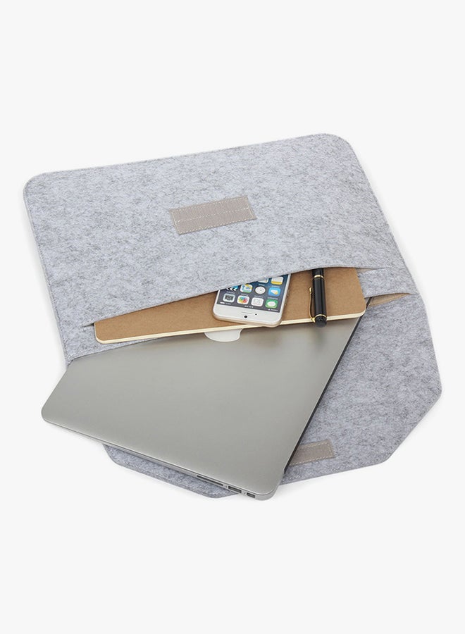 Protective Sleeve For Apple MacBook 15.4 Inch Light Grey  - Image 3