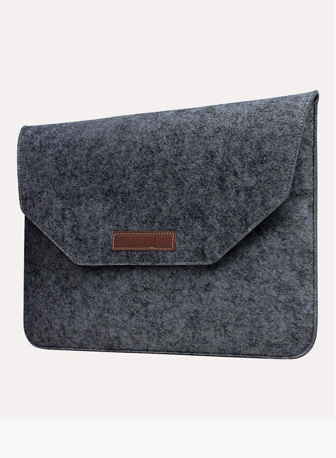 Generic Protective Sleeve For Apple MacBook 12 Inch Dark Grey  - Image 2
