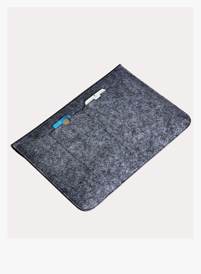 Generic Protective Sleeve For Apple MacBook 12 Inch Dark Grey  - Image 3
