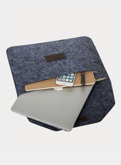 Generic Protective Sleeve For Apple MacBook 15.4 Inch Dark Grey  - Image 4