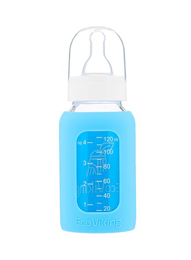 EcoViking Standard Feeding Bottle With Sleeve, 120 ml - Image 1