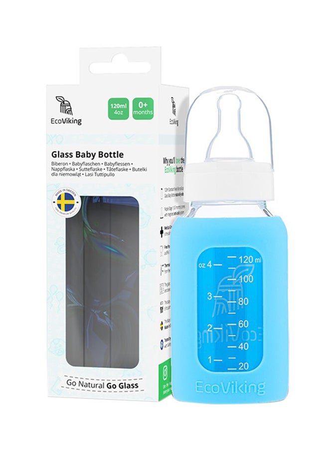 EcoViking Standard Feeding Bottle With Sleeve, 120 ml - Image 2