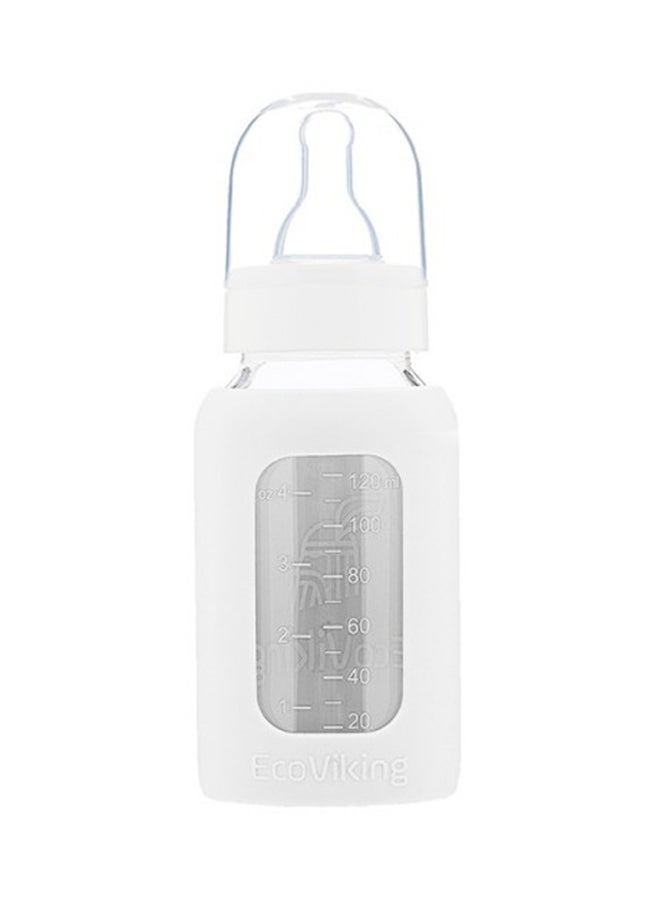 EcoViking Standard Feeding Bottle With Sleeve, 120 ml