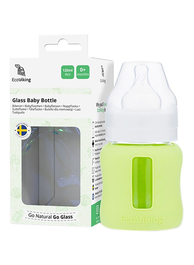 Wide Neck Feeding Bottle With Sleeve, 120 ml - v1532782106/N15970508A_2