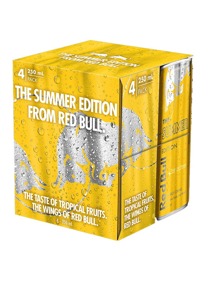 Red Bull - Energy Drink Yellow Edition 250ml pack_of_24 - Image 1