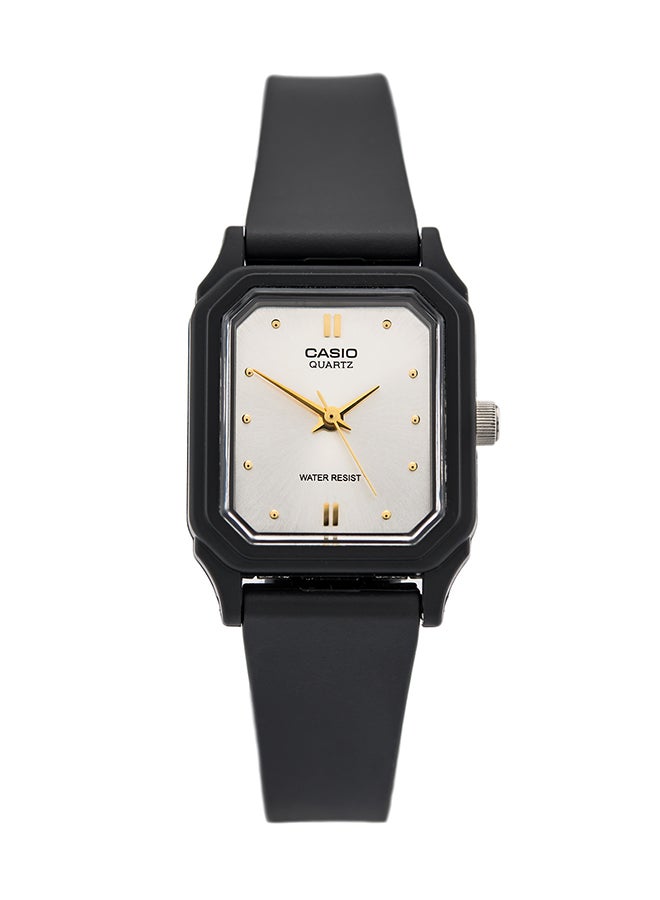 CASIO Women's Silicone Analog Wrist Watch atLQ-142E-7A - 23 mm - Black - Image 1