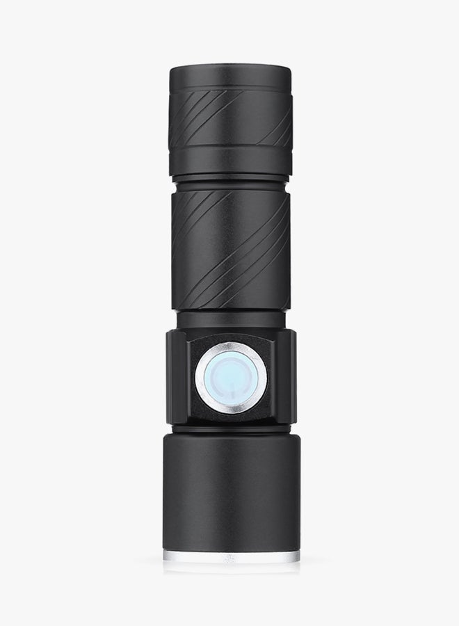 2-Piece LED Mini Flashlight Set Black 3cm - Image 3
