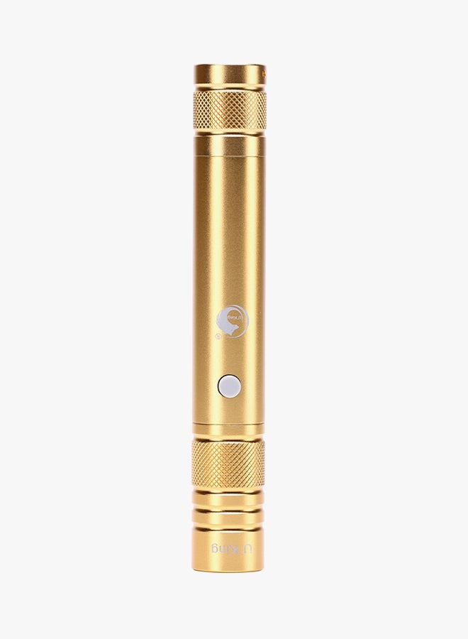 UKing - Laser Pointer Torch Pen Gold 21cm - Image 1