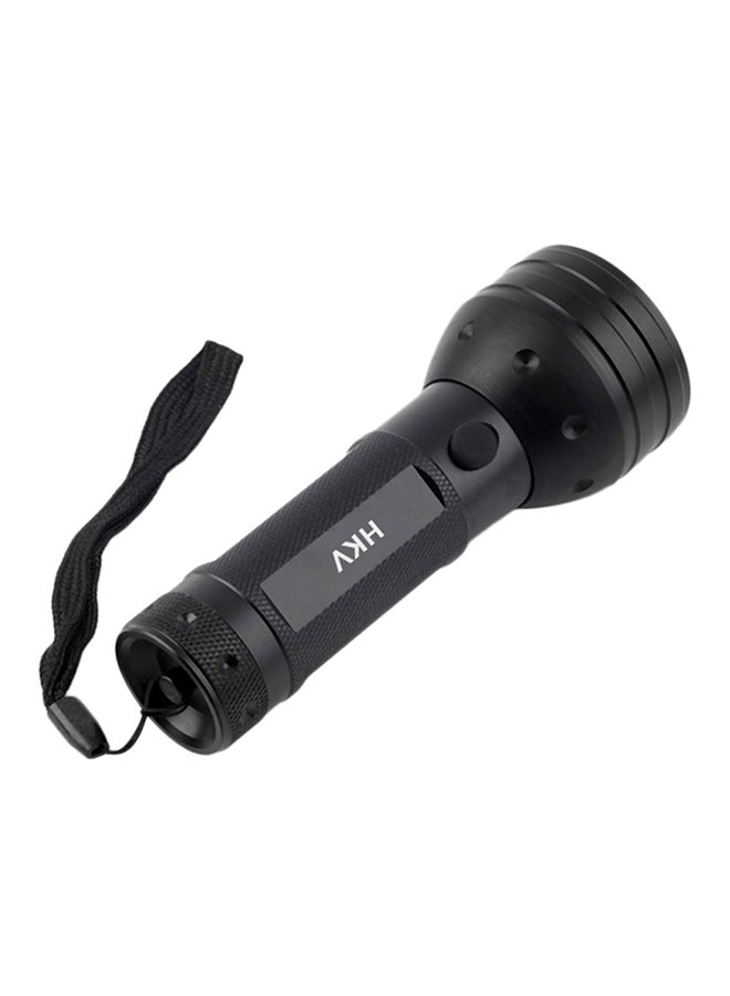 HKV Portable 51 LED UV Flashlight Bulbs Black 16cm  - Image 1