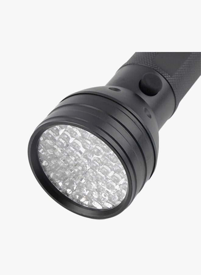 HKV Portable 51 LED UV Flashlight Bulbs Black 16cm  - Image 2