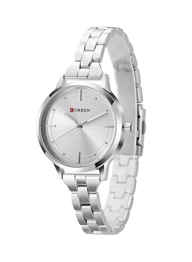 CURREN Women's Aluminum Analog Watch 2578043 - 28 mm - Silver  - Image 1