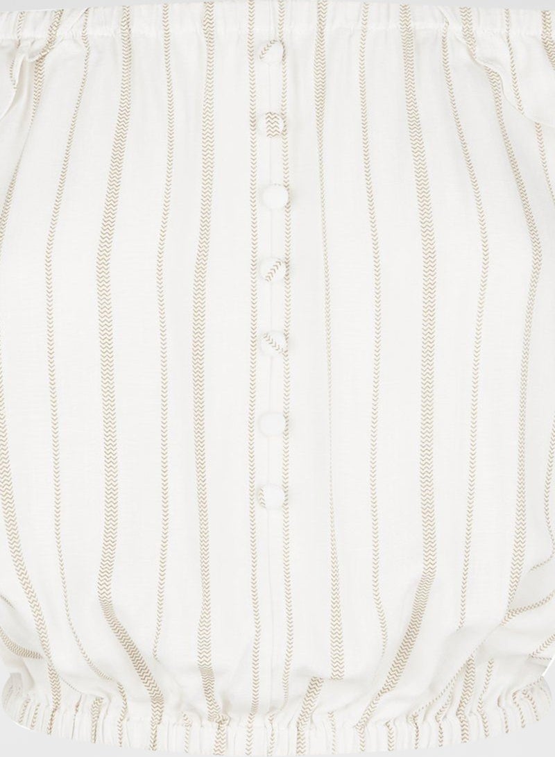 Off Shoulder Top White