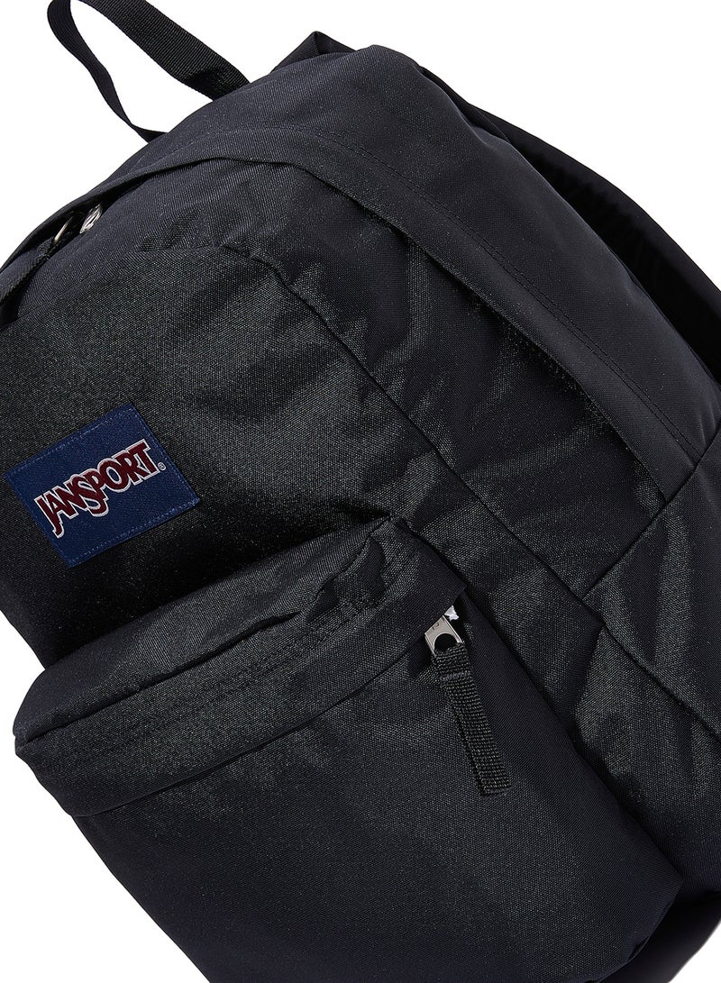 JANSPORT - Spring Break Zipper Closure Backpack Black - Image 1