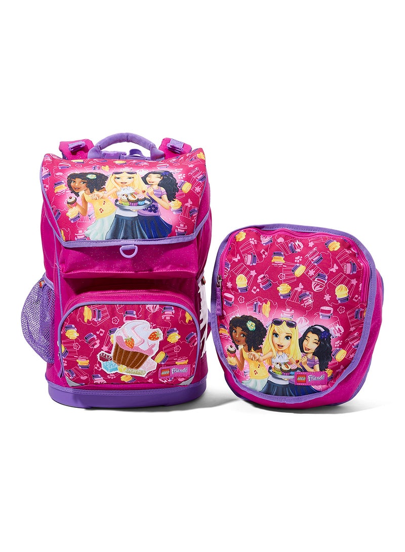 LEGO 2 Piece Maxi Backpack Set Pink/Purple - Image 1