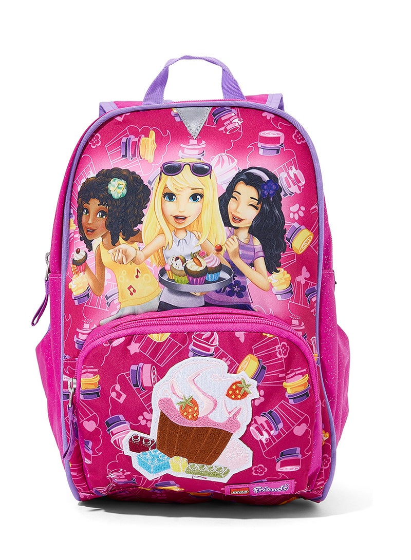 LEGO Junior Zipper Closure Backpack Pink/Purple - Image 1