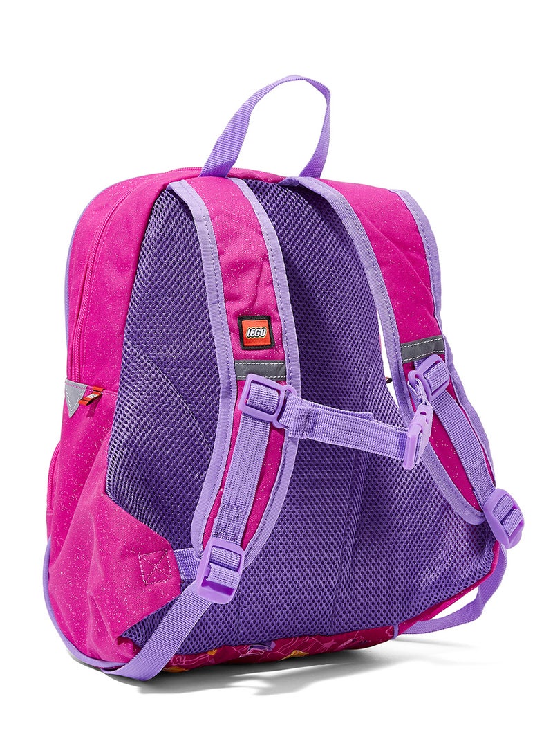 LEGO Junior Zipper Closure Backpack Pink/Purple - Image 2