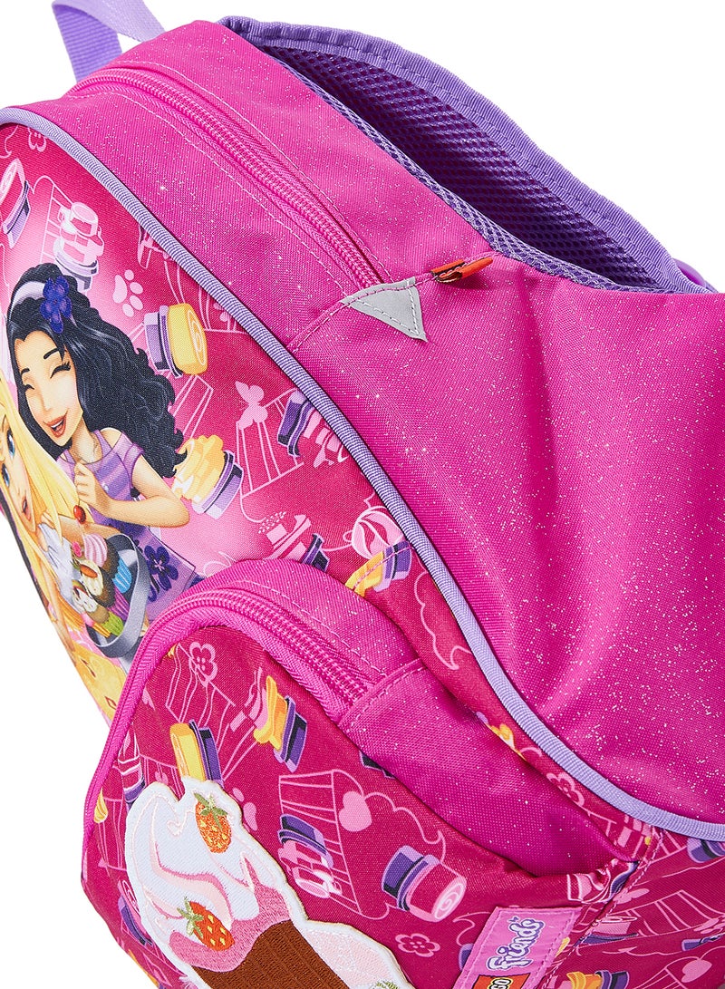 LEGO Junior Zipper Closure Backpack Pink/Purple - Image 3