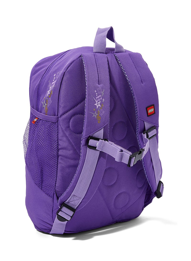 LEGO Premium Plus Zipper Closure Backpack Purple - Image 2