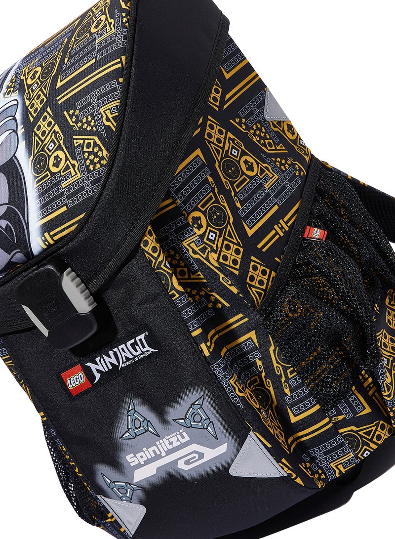 LEGO 3D Design Backpack Black/Yellow - Image 3