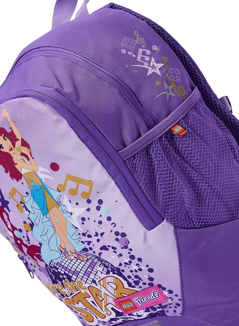 LEGO Premium Plus Zipper Closure Backpack Purple - Image 3