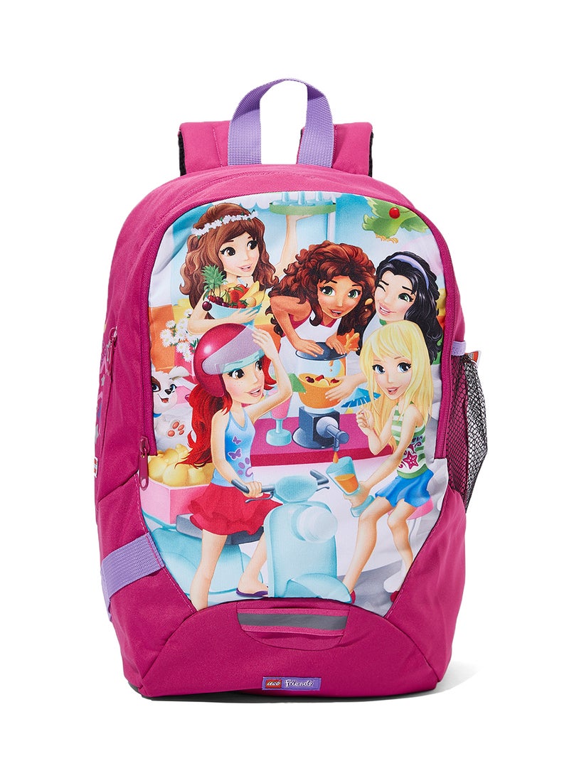 LEGO Zipper Closure Backpack Pink - Image 1