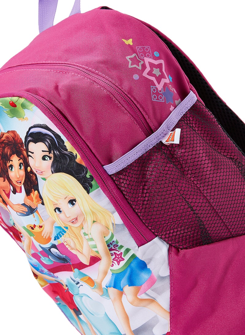 LEGO Zipper Closure Backpack Pink - Image 3