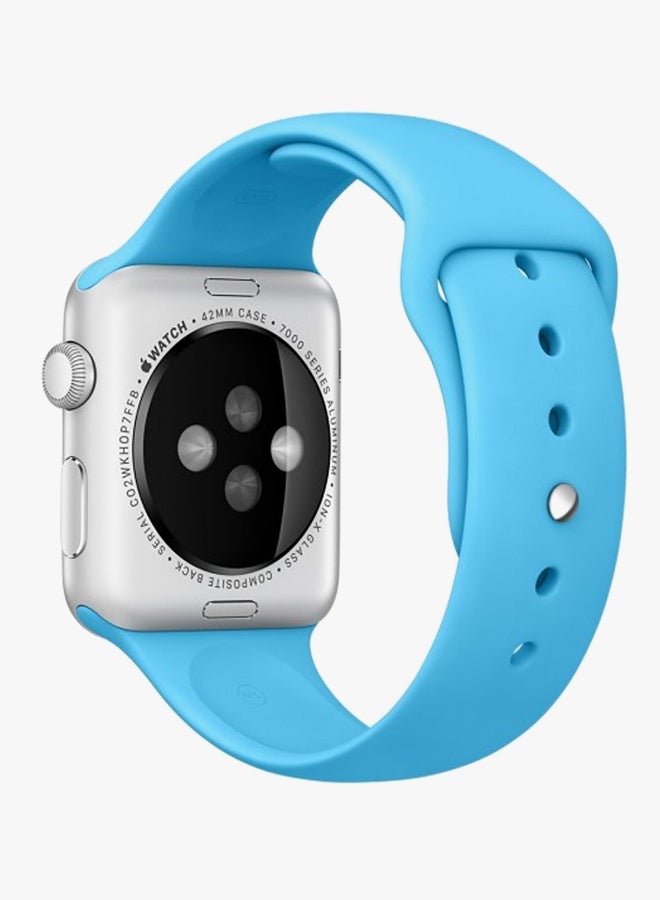 MARGOUN Replacement Band For Apple Watch Series 3/2/1 Blue - Image 2
