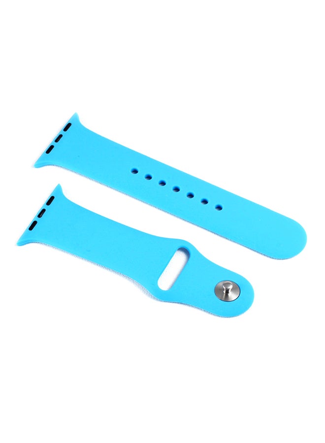 MARGOUN Replacement Band For Apple Watch Series 3/2/1 Blue - Image 1