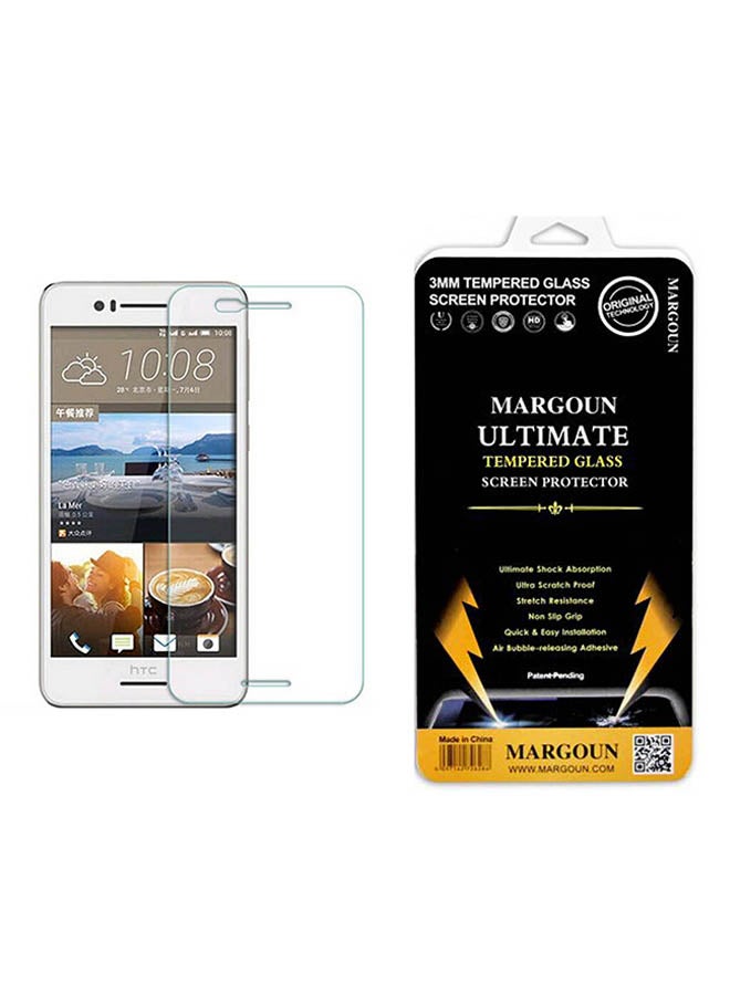 MARGOUN Tempered Glass Screen Protector For HTC Desire 728 Dual Sim Clear