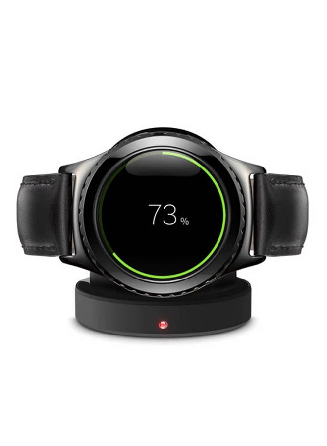 MARGOUN Wireless Plastic Charging Dock For Samsung Gear S2/S3 Smartwatch Black 